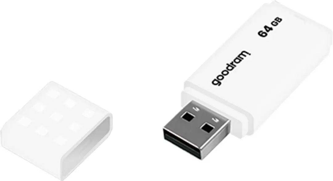 Goodram UME2 UME2-0640W0R11 USB-stick 64GB - Wit - afbeelding 2 van 6