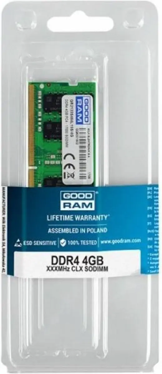 Goodram GR2666S464L19/16G DDR4 SODIMM Geheugen - 16GB - afbeelding 4 van 6