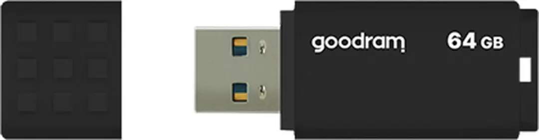 Goodram UME3 UME3-0640K0R11 USB-stick 64GB - Zwart - afbeelding 6 van 6