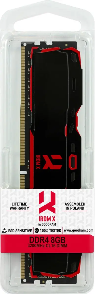 Goodram IRDM X IR-X3200D464L16SA/8G DDR4 8GB geheugen - afbeelding 3 van 5