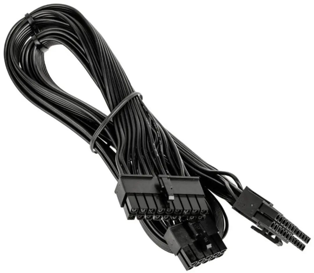 Kolink KL-CBR-ATX Moederbordkabel 20+4-pins - 60cm - Zwart - afbeelding 2 van 2