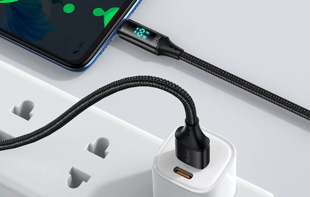 Mcdodo CA-1070 USB naar Micro USB Kabel - 3A - 1,2m - Zwart - afbeelding 5 van 6