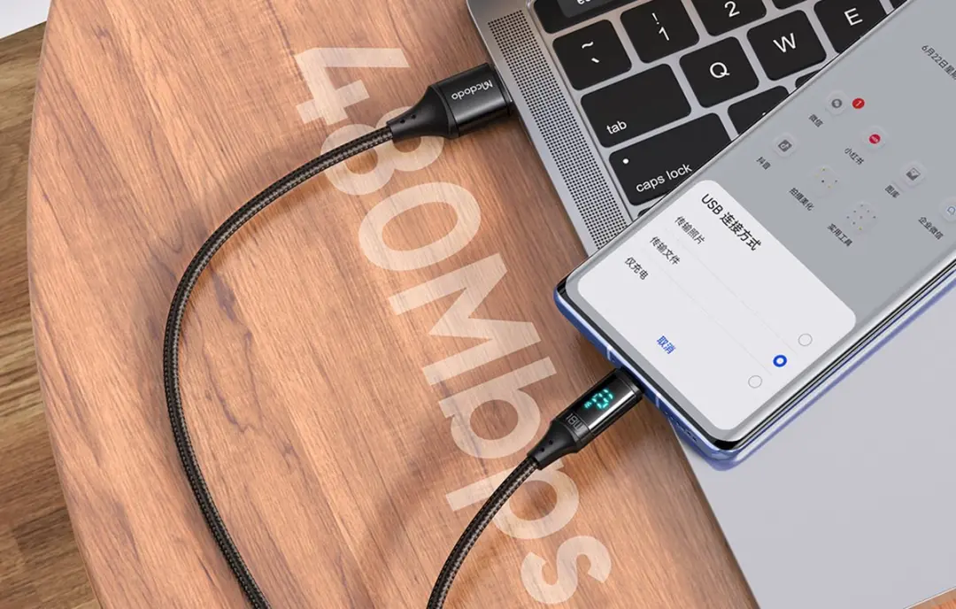 Mcdodo CA-1070 USB naar Micro USB Kabel - 3A - 1,2m - Zwart - afbeelding 4 van 6