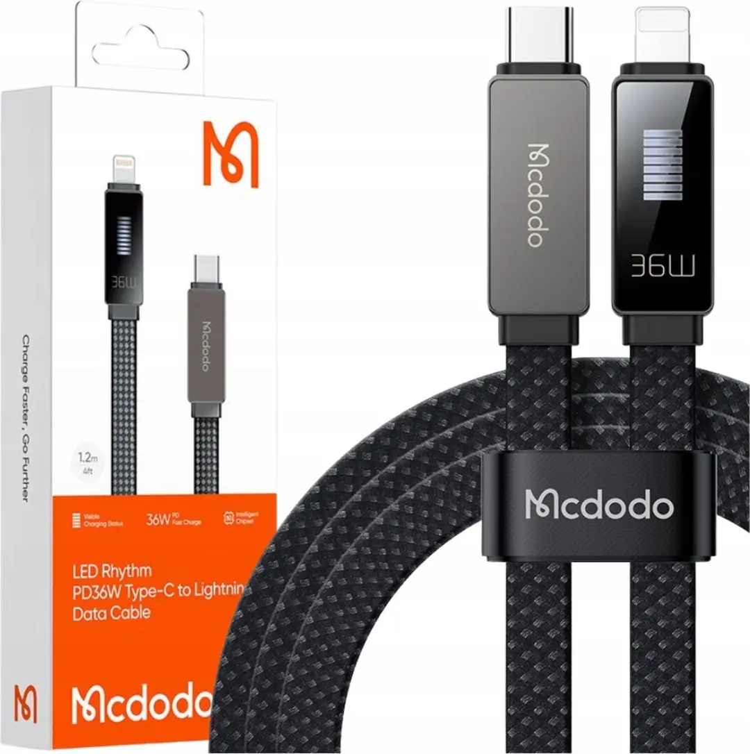 Mcdodo CA-4960 USB-C naar Lightning Kabel - 36W - afbeelding 2 van 6
