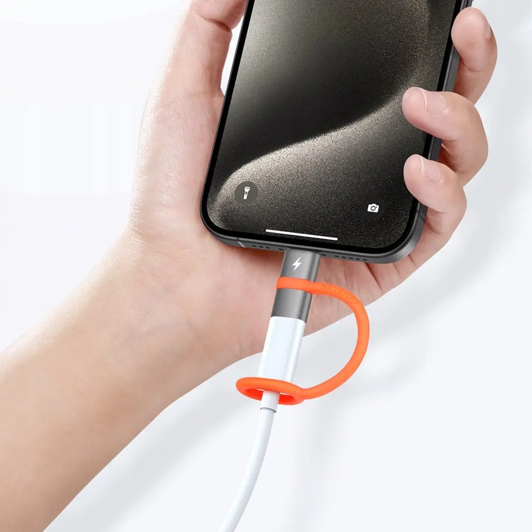 McDodo USB-C naar Lightning Adapter OT-5530 - Oranje - afbeelding 3 van 6