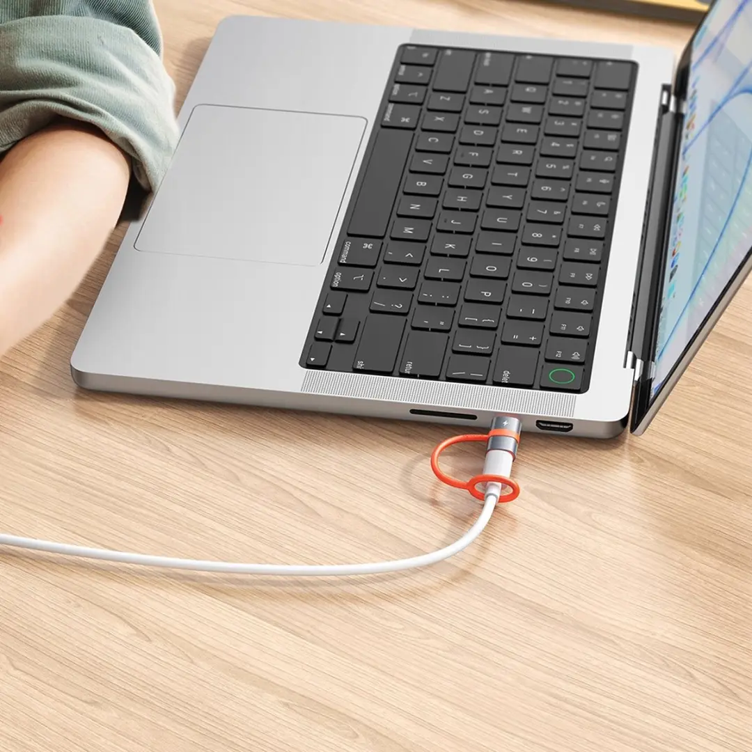 McDodo USB-C naar Lightning Adapter OT-5530 - Oranje - afbeelding 5 van 6