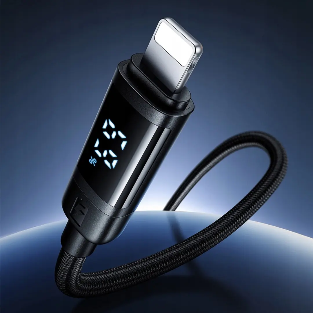 Mcdodo CA-5210 USB-C naar Lightning Kabel 36W - Zwart - afbeelding 6 van 6