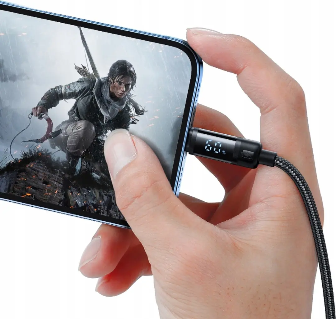 Mcdodo CA-5210 USB-C naar Lightning Kabel 36W - Zwart - afbeelding 4 van 6