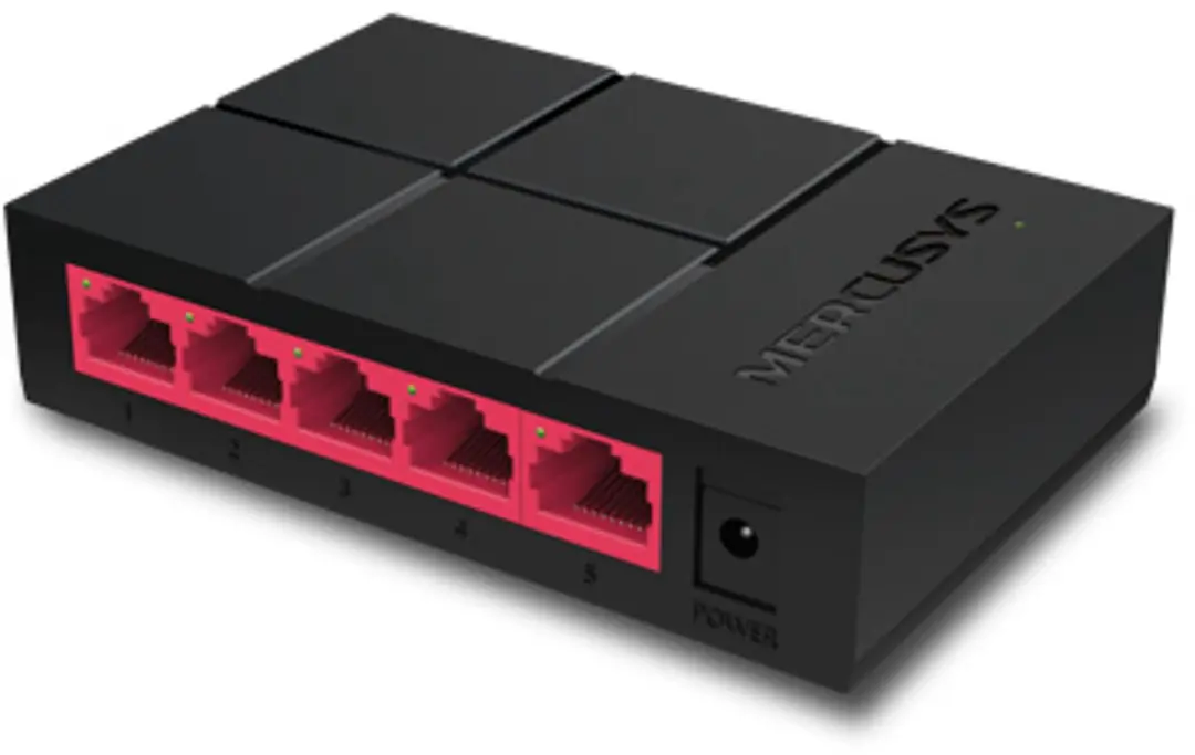 Mercusys MS105G Netwerkswitch - 5 Poorten Gigabit - afbeelding 3 van 6