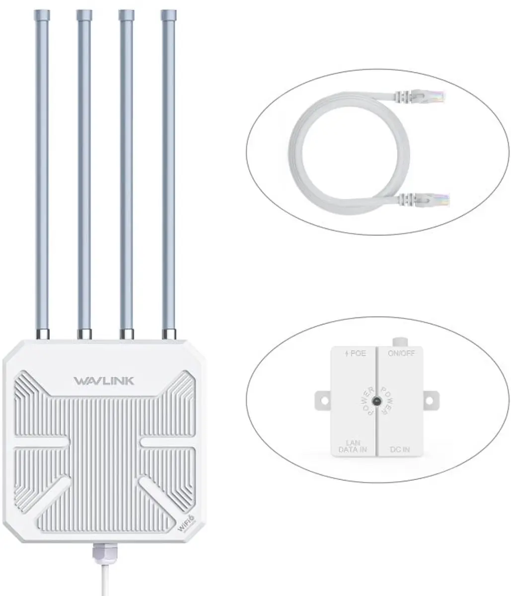 Wavlink AX3000 WN573HX3 Outdoor WiFi 6 Access Point