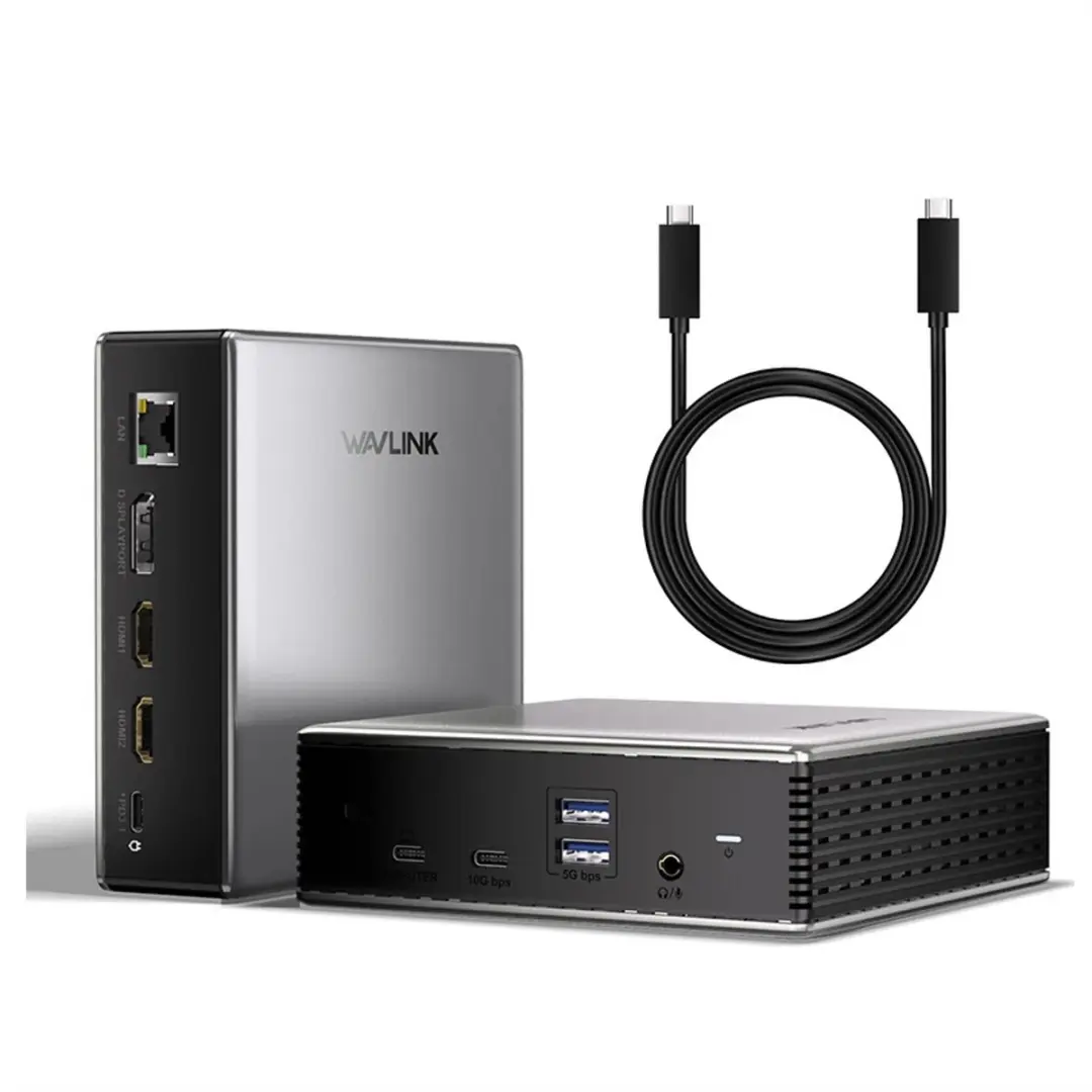 Wavlink Ultra USB-C Docking Station met 2 x HDMI