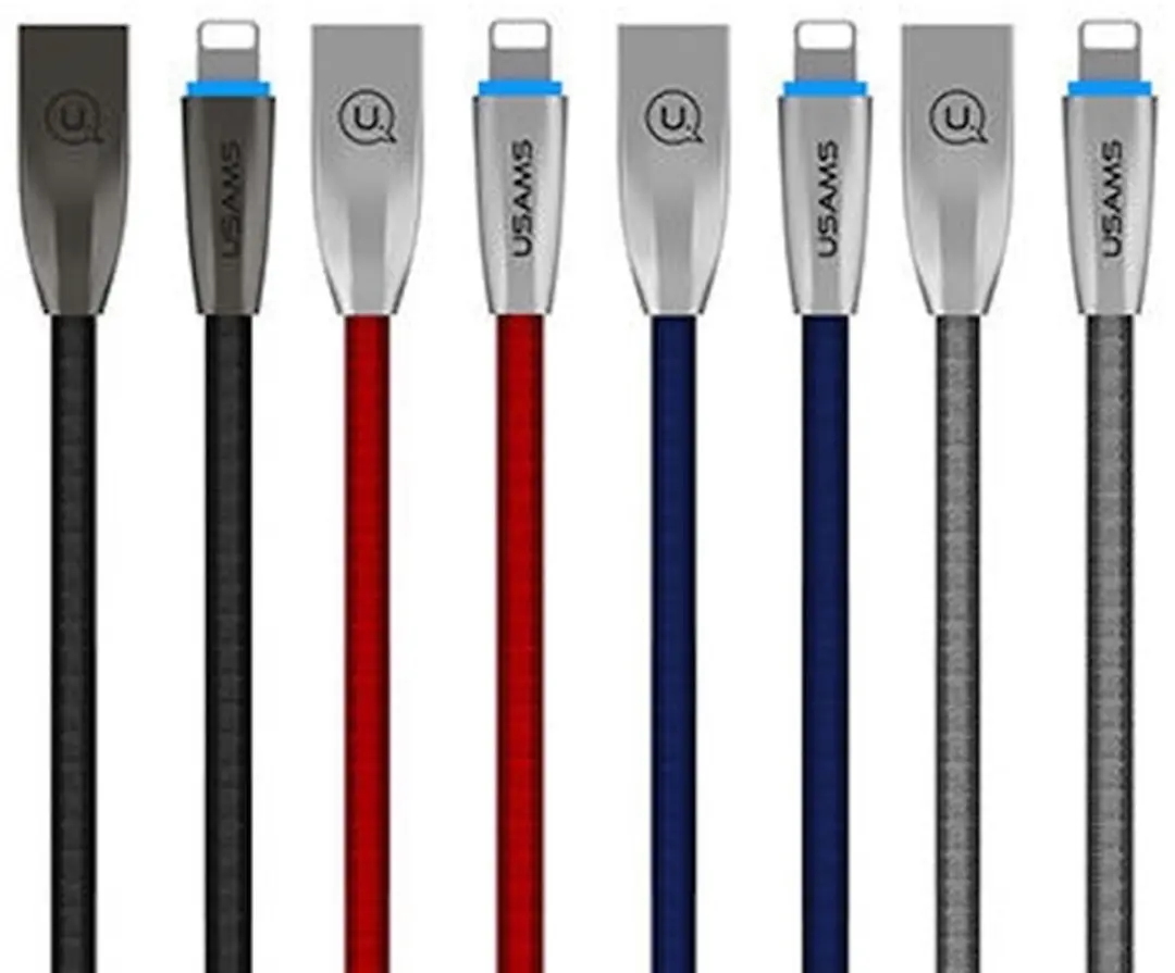 USAMS U-Light Lightning Kabel 1.2m