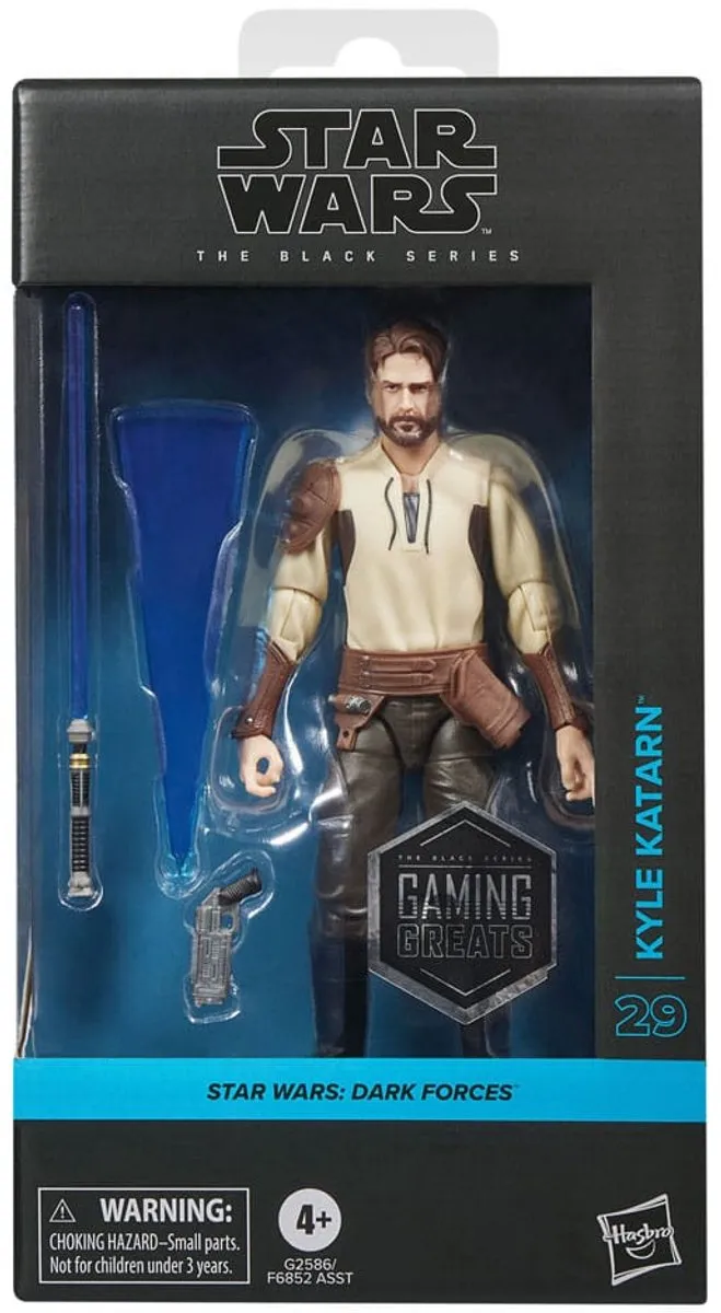 Hasbro Star Wars Dark Forces Black Series Kyle Katarn Action Figuur 15cm - HASG2586