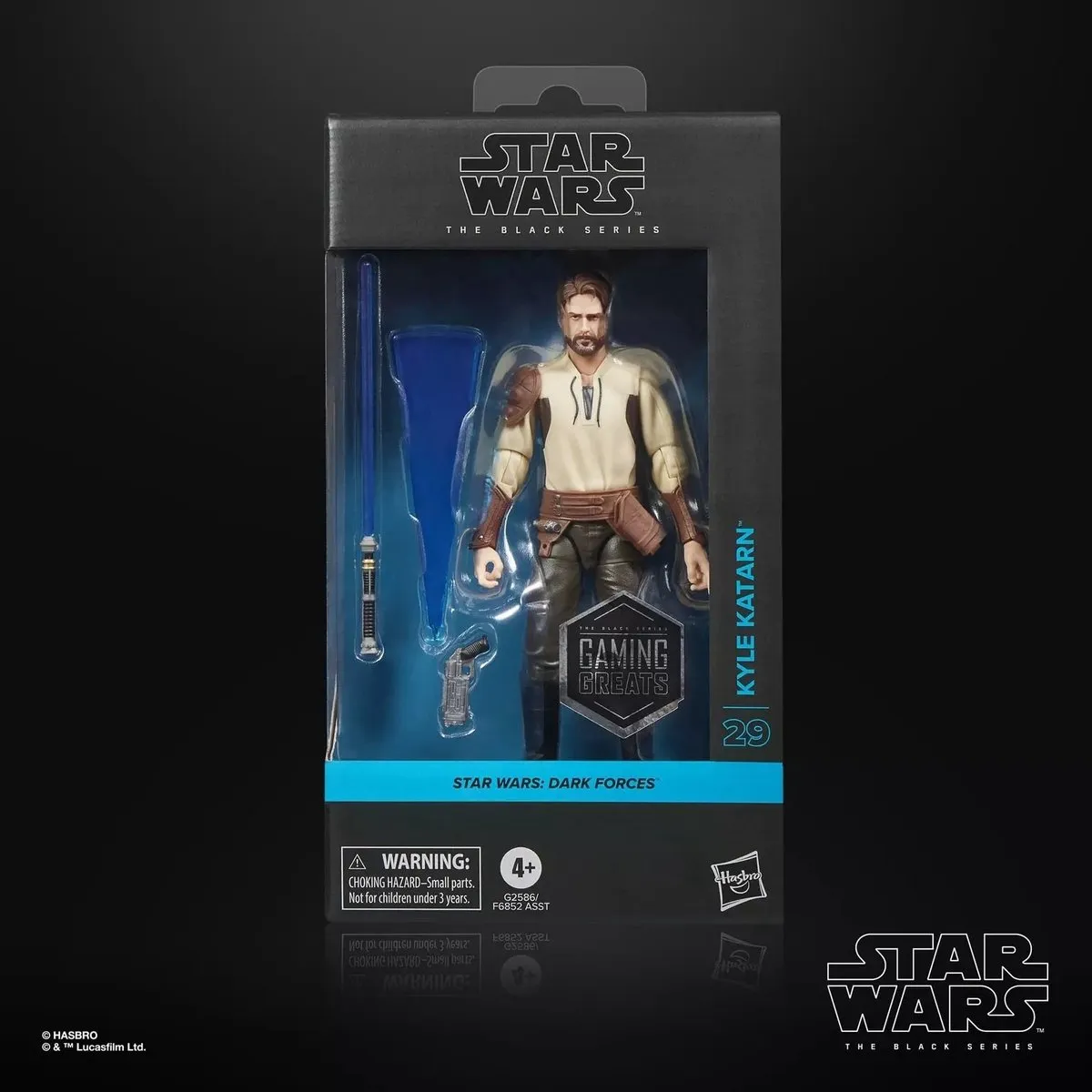 Hasbro Star Wars Dark Forces Black Series Kyle Katarn Action Figuur 15cm - HASG2586