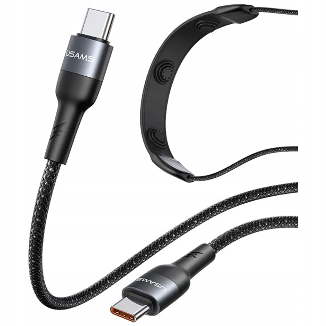 USAMS SJ759 U89 USB-kabel 100W met Massage - afbeelding 5 van 6