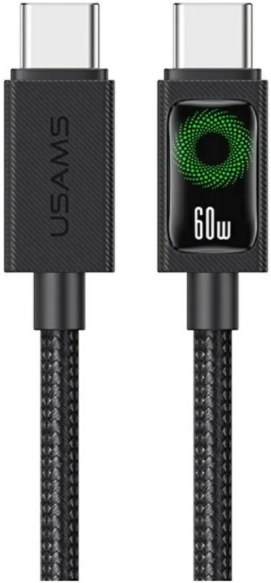 USAMS U92 USB-C naar USB-C Kabel 60W