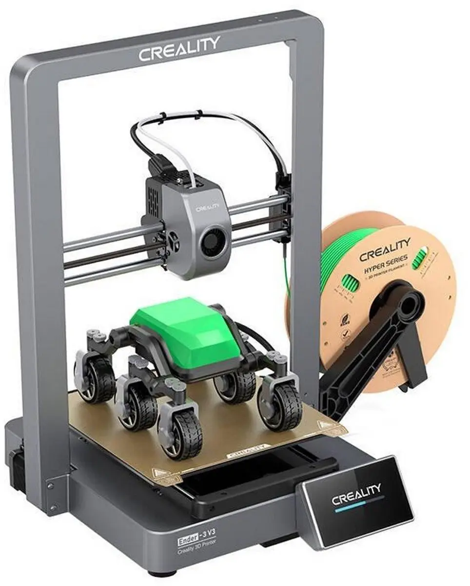 Creality Ender-3 V3 3D-printer - 220x220x250mm - Grijs - afbeelding 4 van 5