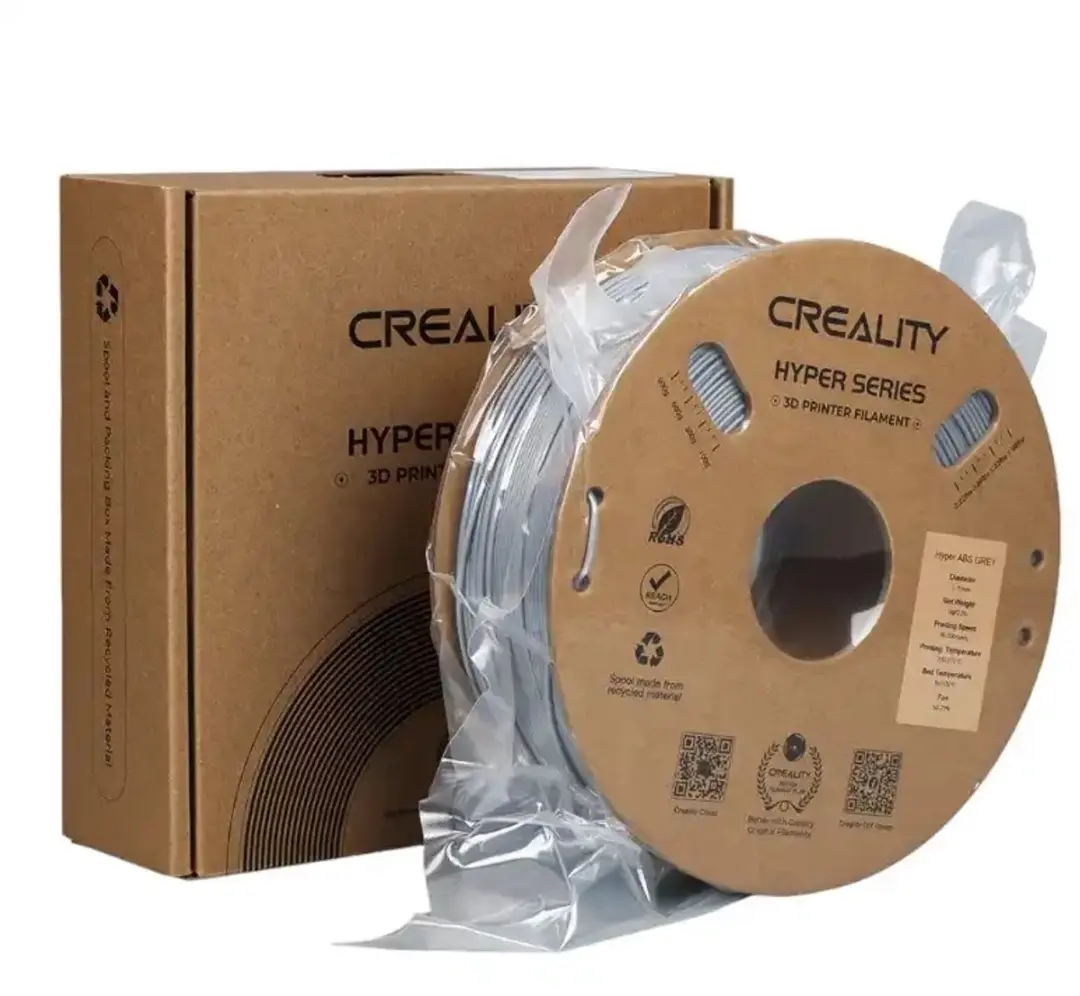 Creality Hyper ABS Filament - 1.75mm - 1kg - Grijs - afbeelding 2 van 5