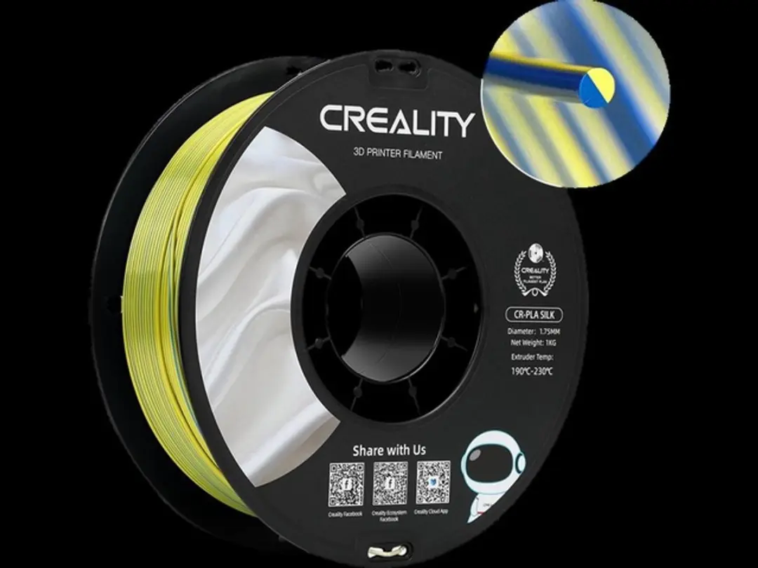 Creality CR-PLA Silk Filament - 1,75mm - 1kg - afbeelding 3 van 3