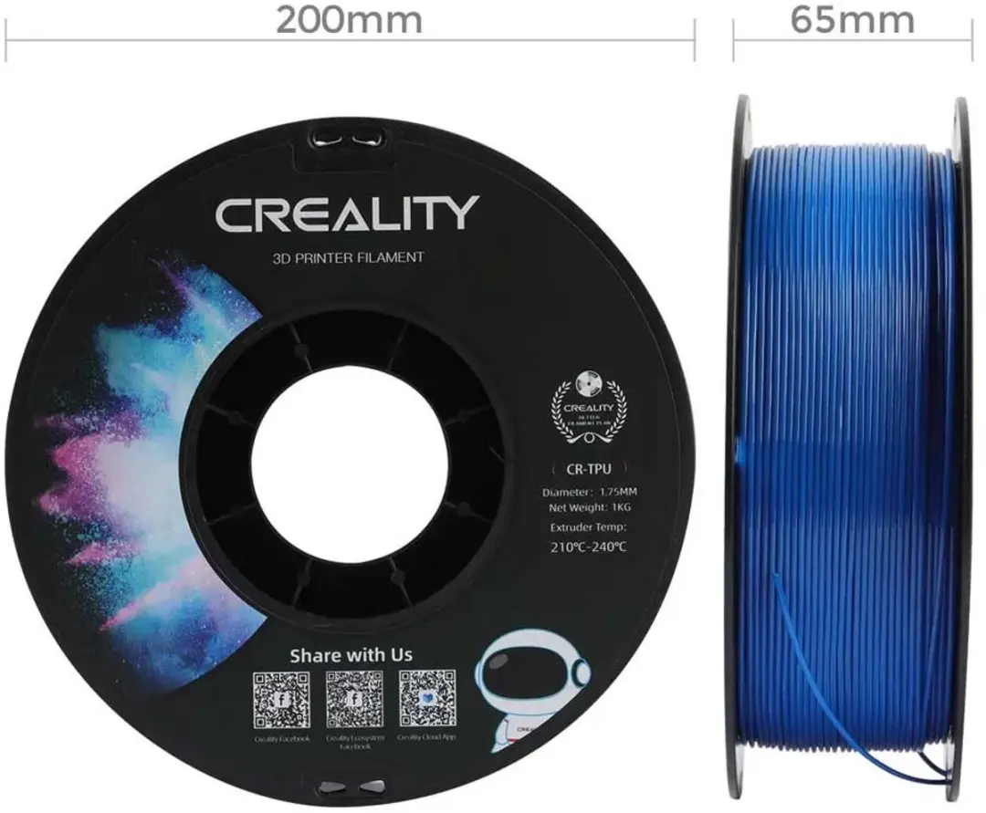 Creality CR-TPU Filament 1.75mm - 1kg - afbeelding 3 van 5
