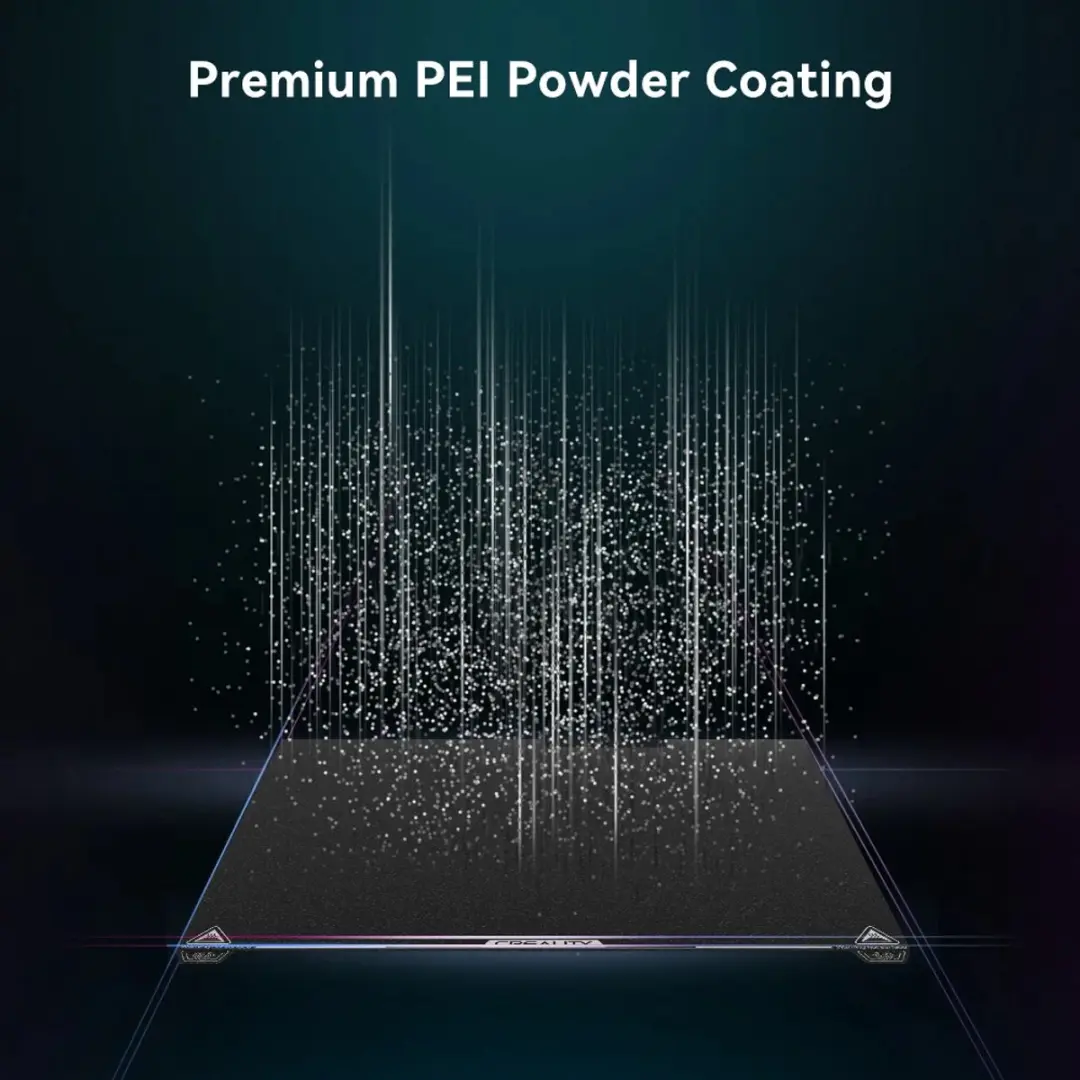 Creality K2 Plus PEI Afdrukplatform 350x350mm - Zwart - afbeelding 6 van 6