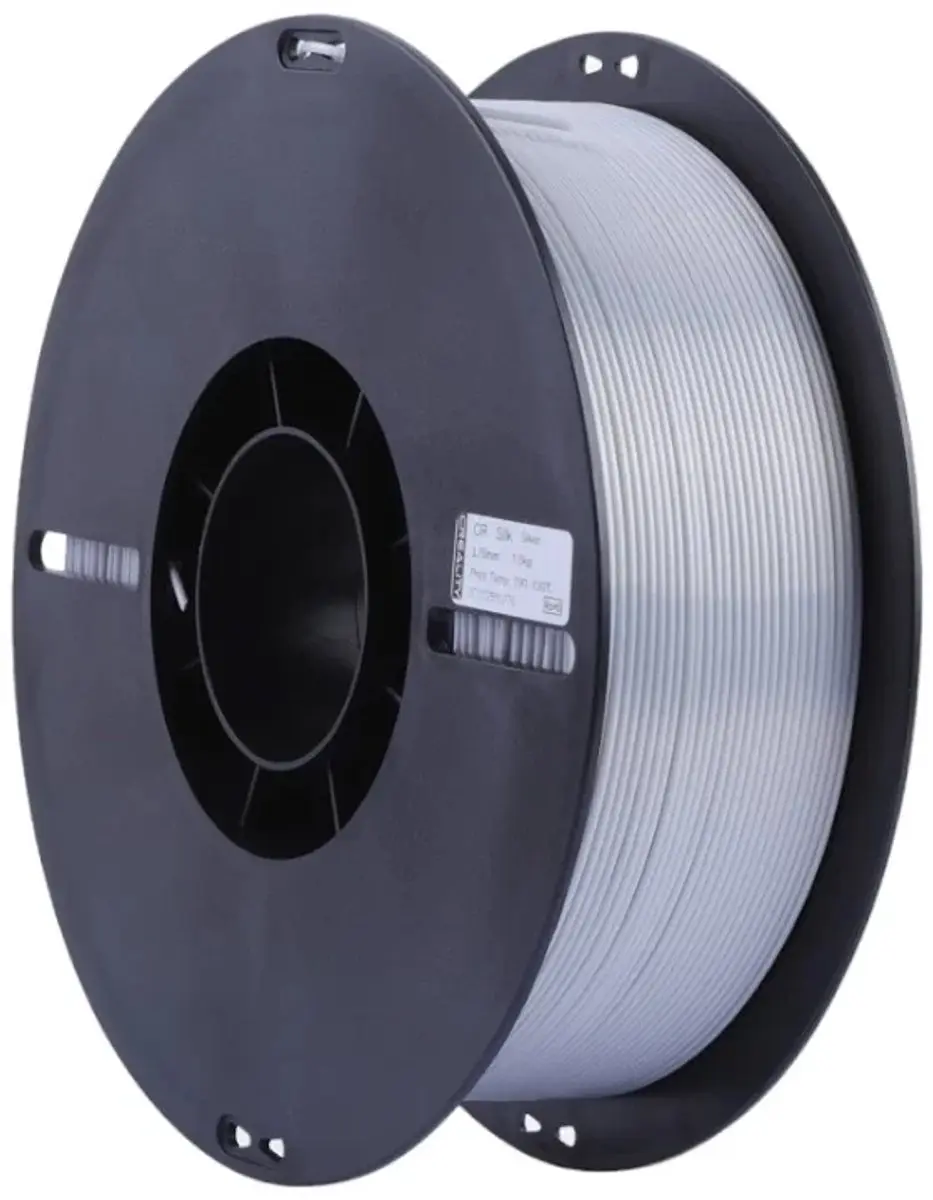 Creality CR-PLA Silk Filament 1.75mm - 1kg - Zilver - afbeelding 4 van 6