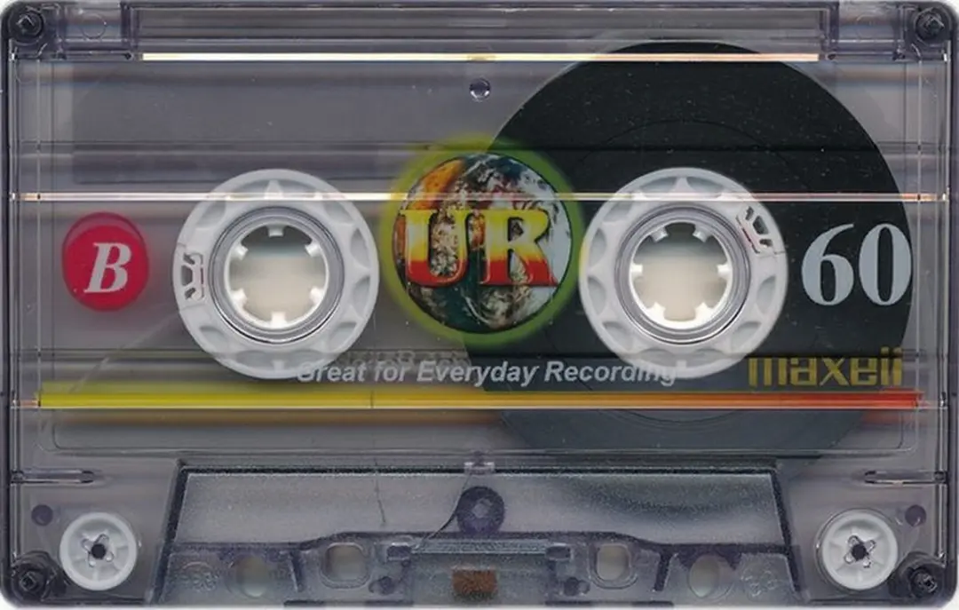 Maxell UR 60 Cassettebandjes 10 stuks zonder inlay