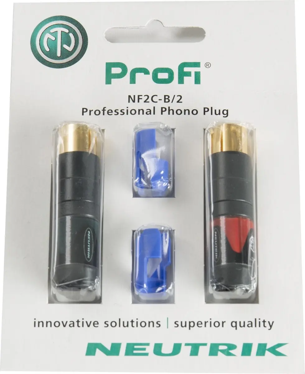 Neutrik NF2CB2 Cinch-connector Stekker