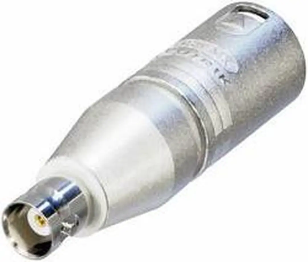 Neutrik NA2MBNC XLR-adapter