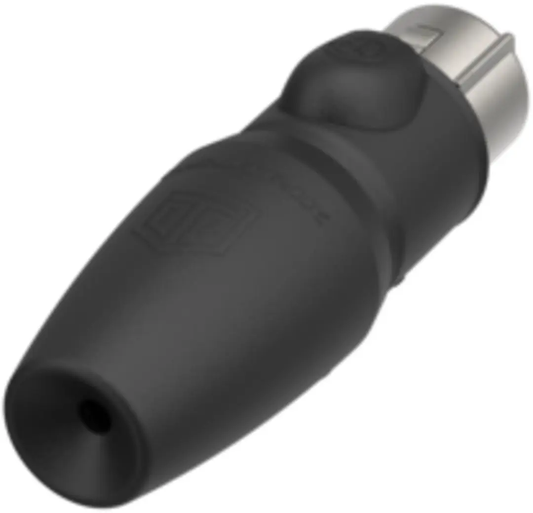 Neutrik NC5FX1-TOP-14 XLR-koppeling 5-polig - Zwart - afbeelding 2 van 2