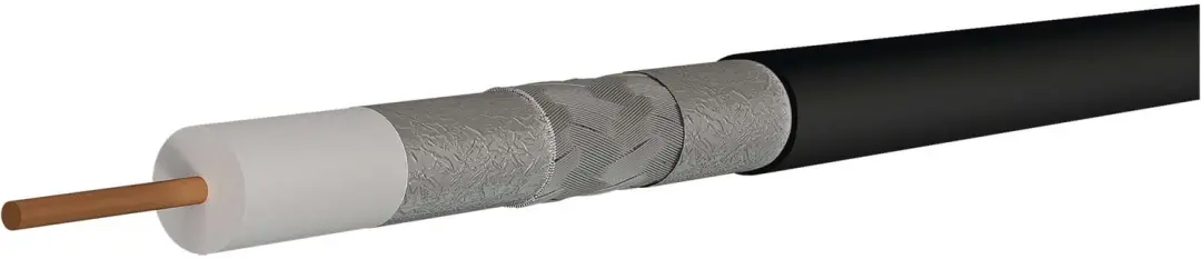Emos CB113UV Coaxkabel 100m - Zwart - afbeelding 2 van 6