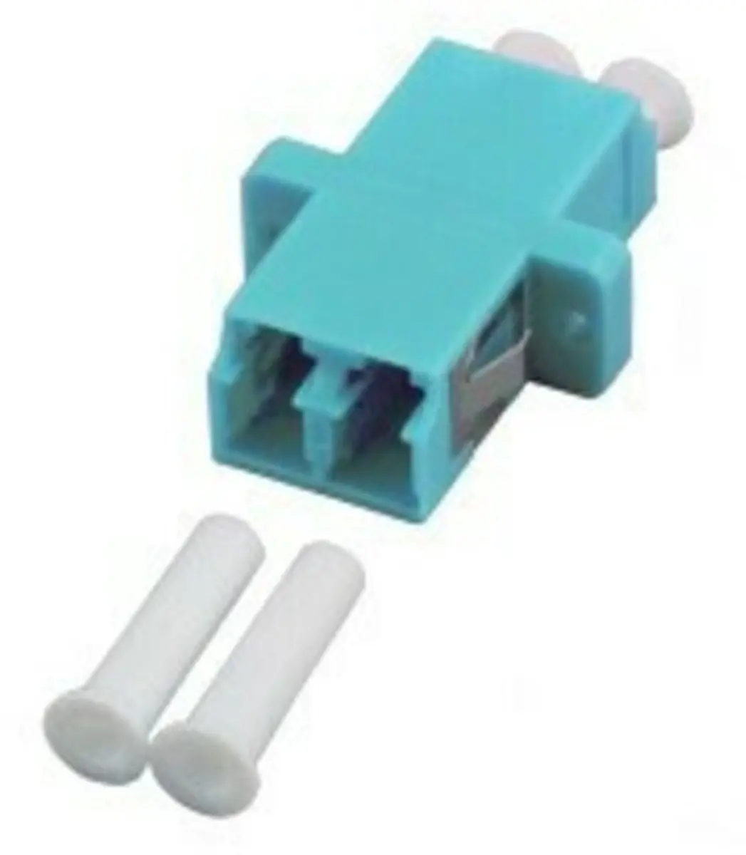 Danicom Multimode koppeling LC-LC duplex turquoise