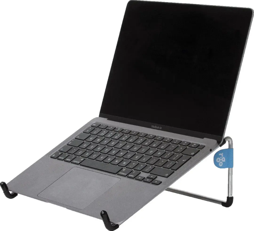 R-Go Tools Steel Basic Laptopstandaard - Zilver - afbeelding 6 van 6