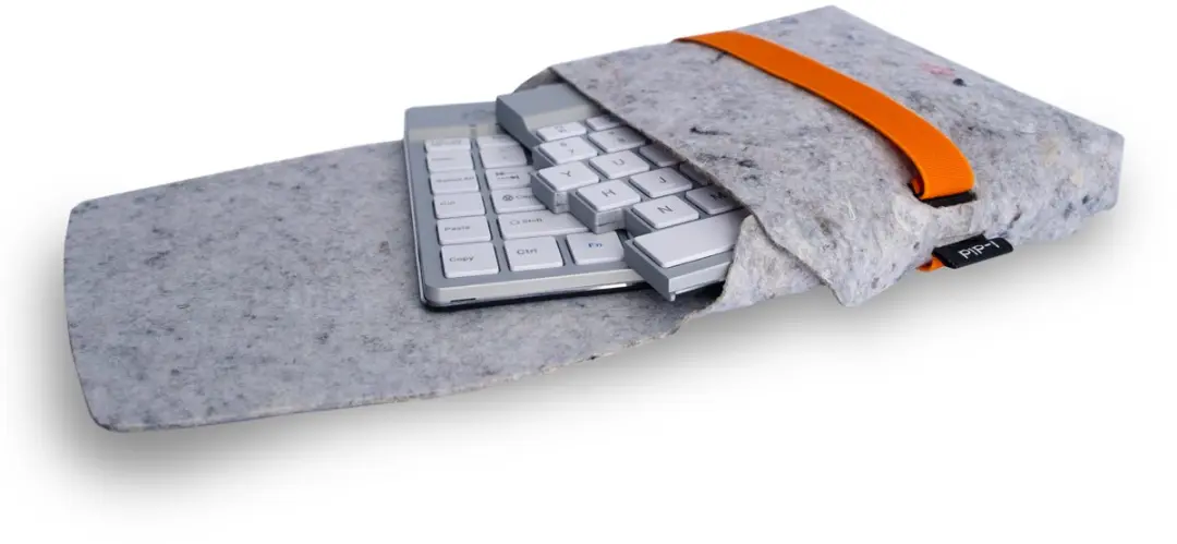 R-Go RGOIDPOSBGR Vilten Etui voor Split Toetsenbord - afbeelding 3 van 6