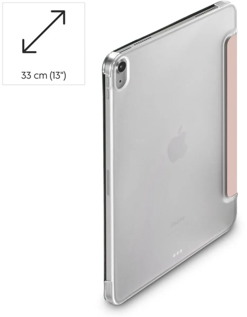 Hama Tablethoes iPad Air 13 Fold Clear - Roze