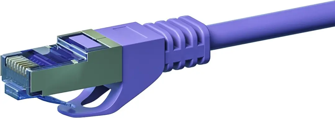 Danicom CAT6a S/FTP Netwerkkabel DC-6A8-050 - 5m - Paars - afbeelding 5 van 6
