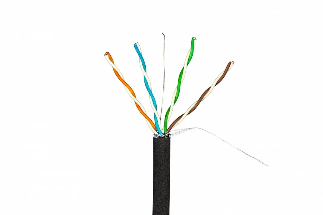 Danicom CAT7 S/FTP DC-OUT-SFTP7-100S-FCA Netwerkkabel - Zwart - afbeelding 2 van 2