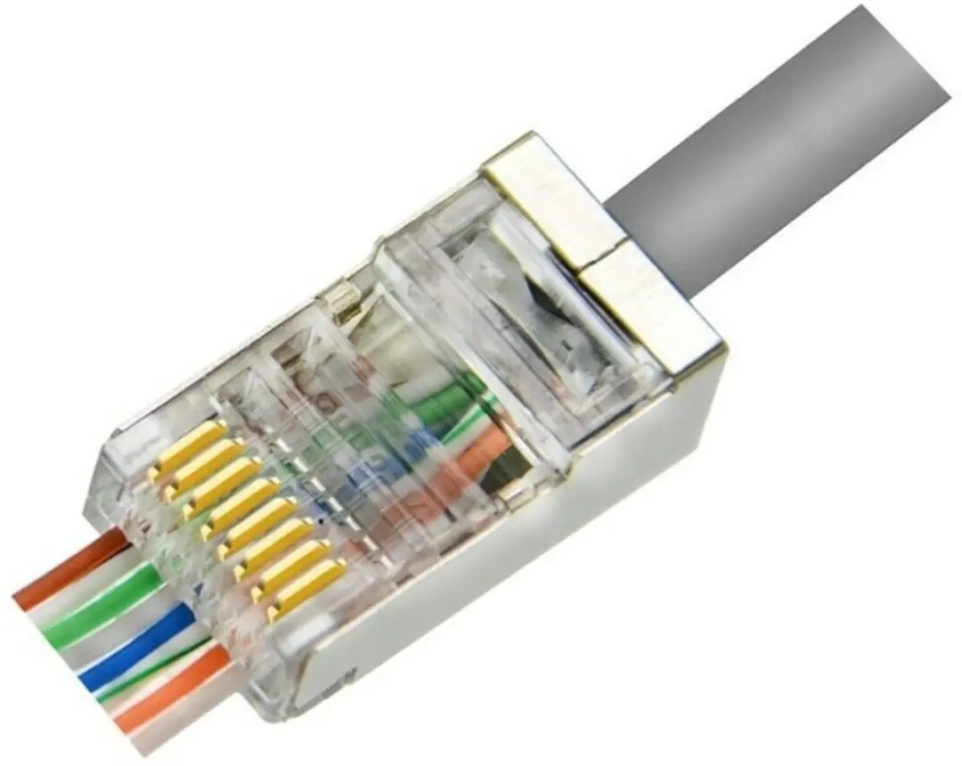 Danicom DC-RJ45-FTP6-PT-10PCE RJ45 Doorsteekconnector
