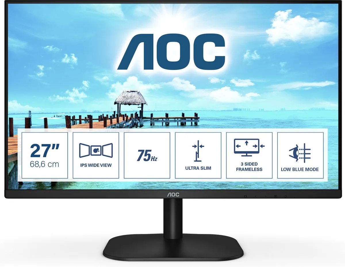 AOC 27B2H Full HD IPS Monitor 27 Inch