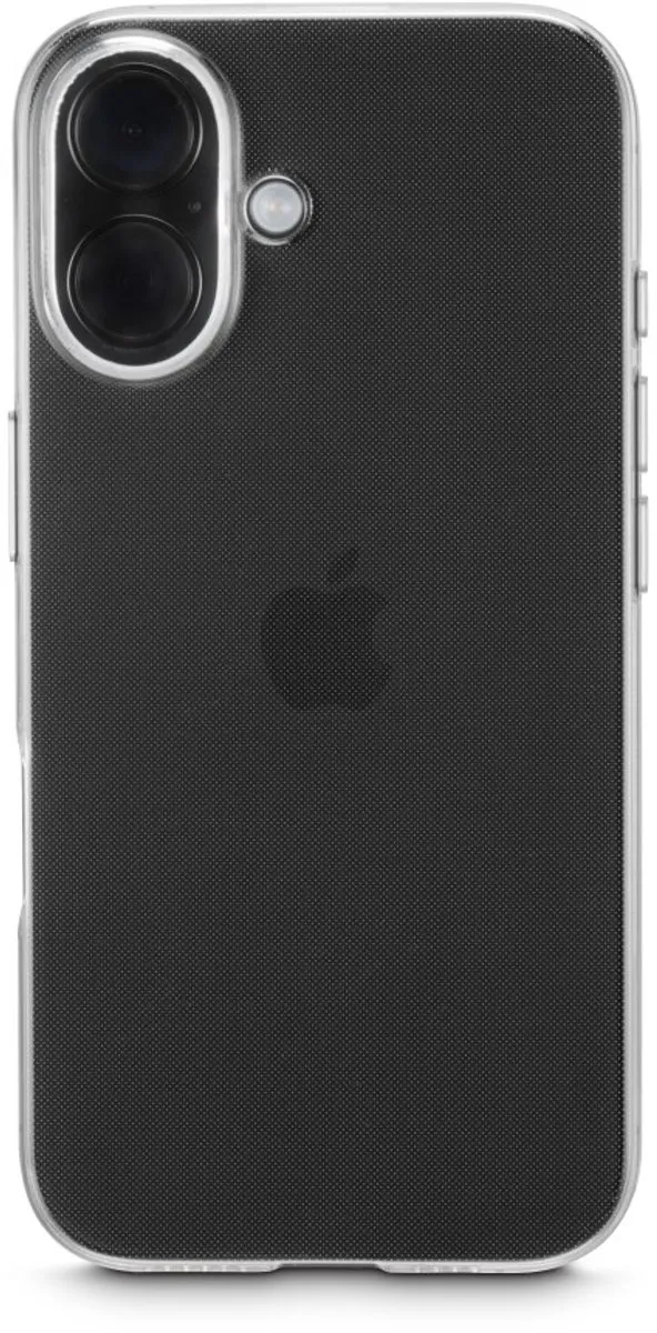 Hama Hoesje iPhone 16 Always Clear - MPN 00123749 - Transparant