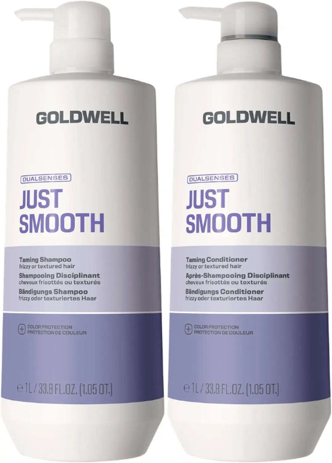 Goldwell Dualsenses Just Smooth Taming Shampoo 1000ml + Conditioner 1000ml