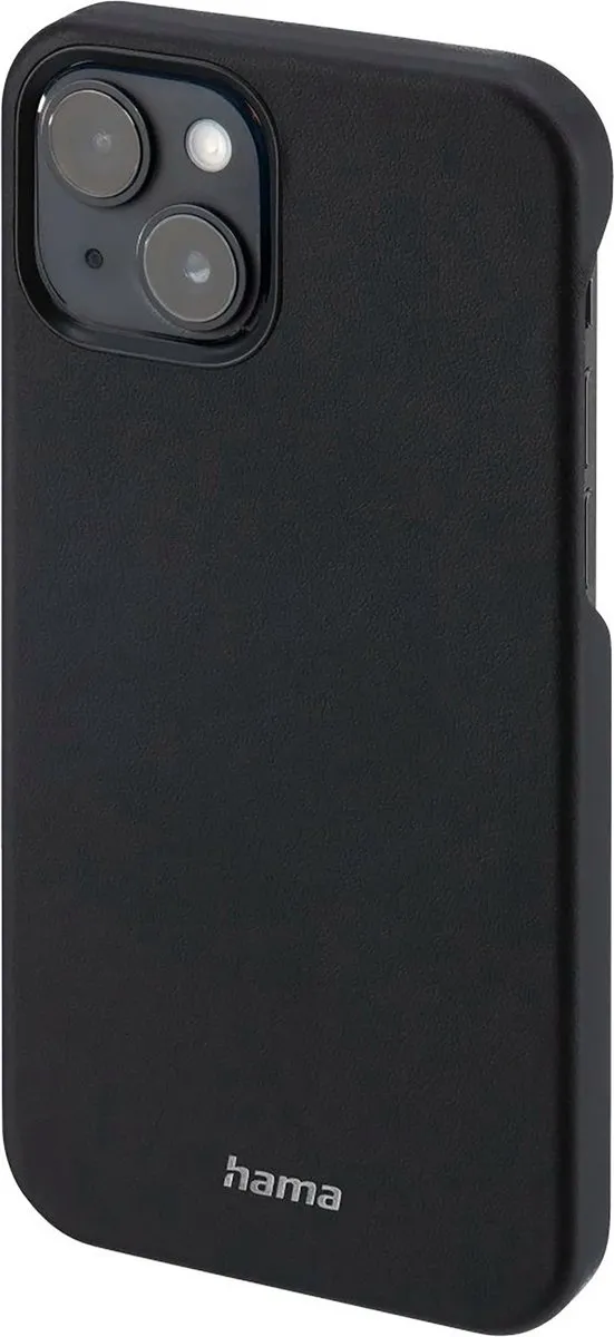 Hama MagCase Finest Sense Cover iPhone 14 - MagSafe - Zwart - afbeelding 2 van 6
