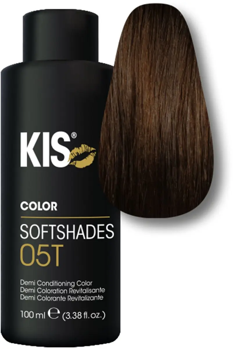 KIS SoftShades 05T Haarkleuring - 100ml - Bruin - afbeelding 2 van 5