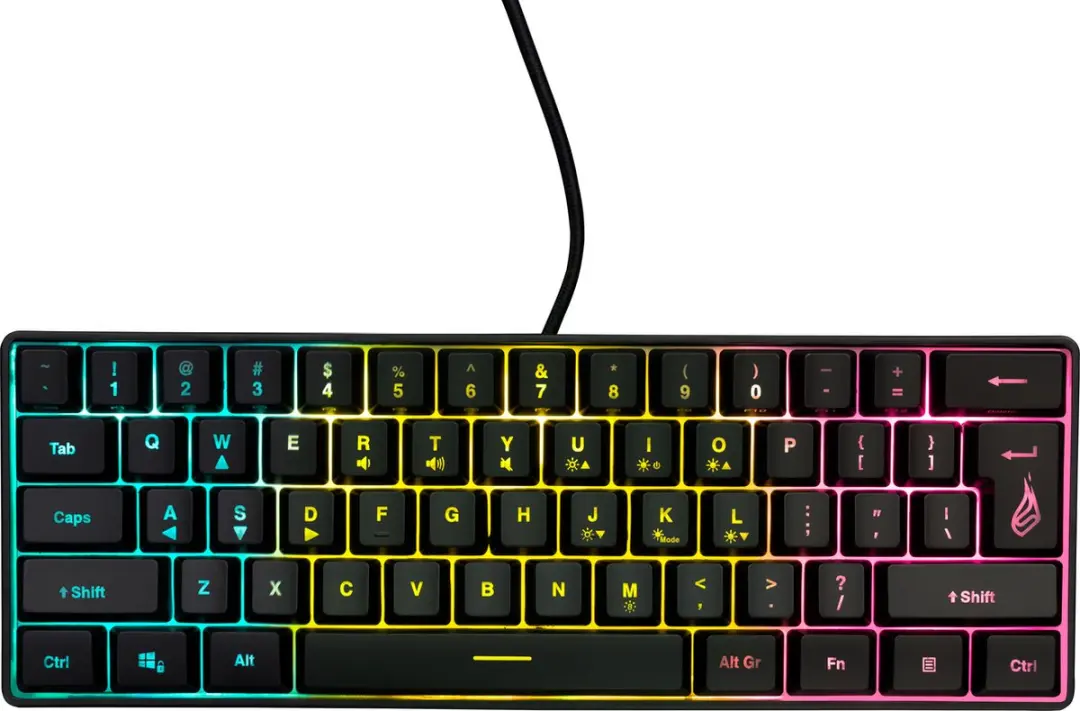 Surefire KingPin X1 48701 Gaming Toetsenbord - Zwart - afbeelding 3 van 6