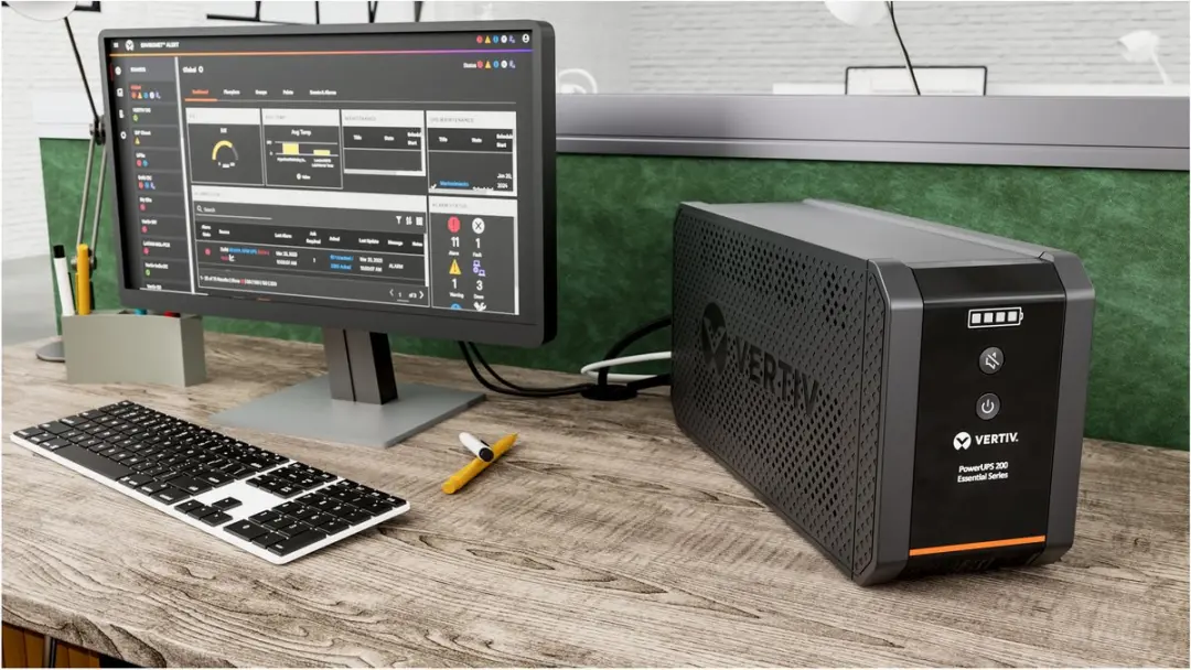 Vertiv PSA6E-1000IT-SCH UPS 1 kVA - 525 W - Zwart - afbeelding 3 van 5