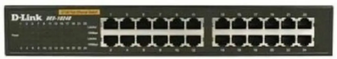 D-Link DES-1024D Switch - 24 Poorten 10/100 - Grijs - afbeelding 3 van 6