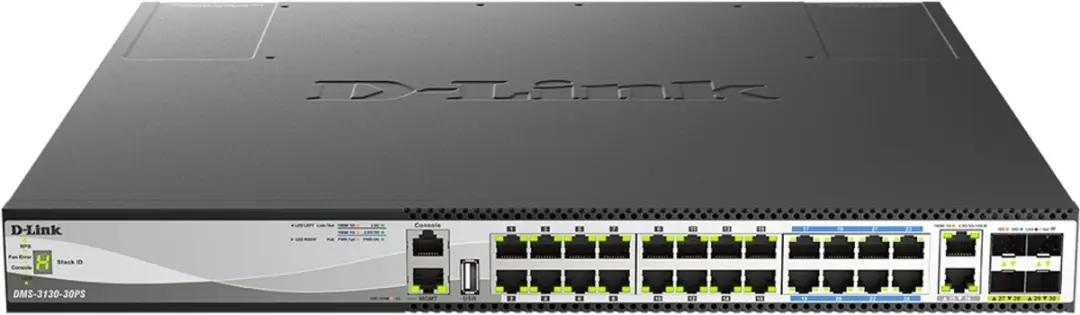 D-Link DMS-3130-30PS Managed Netwerkswitch