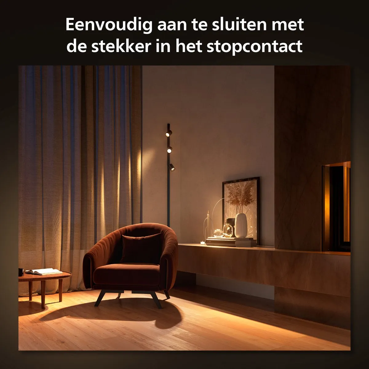 Philips Hue Perifo Railverlichting Muur - 3 Spots RGBW - Wit - afbeelding 6 van 6