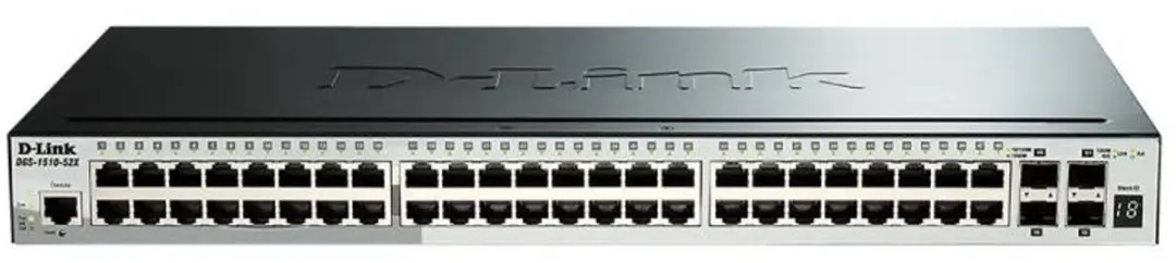 D-Link DGS-1510-52X/E Managed Netwerk-switch - Zilver - afbeelding 3 van 4