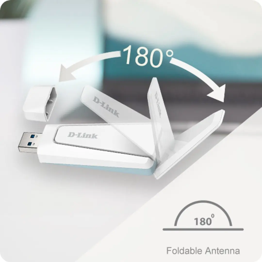 D-Link AX18U WiFi-adapter - AX1800 - afbeelding 2 van 6